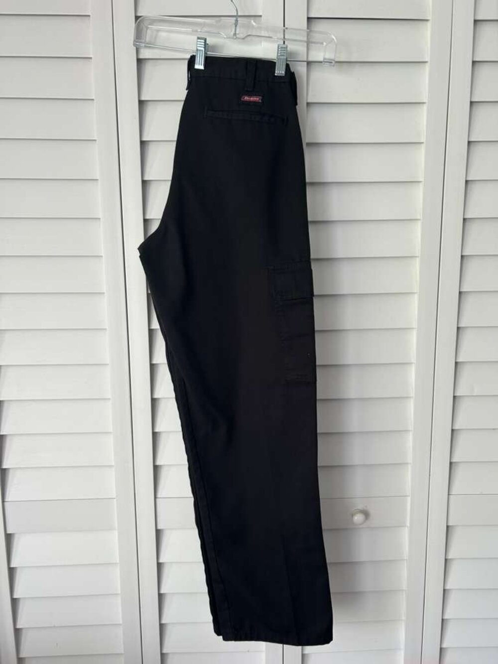 Dickies Cargo Work Pants Black W30 L30 Relaxed Fit Unisex Streetwear - Picture 3 of 10